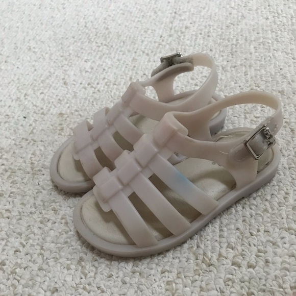 Nude Mini Melissa Sandals - Picture 3 of 5